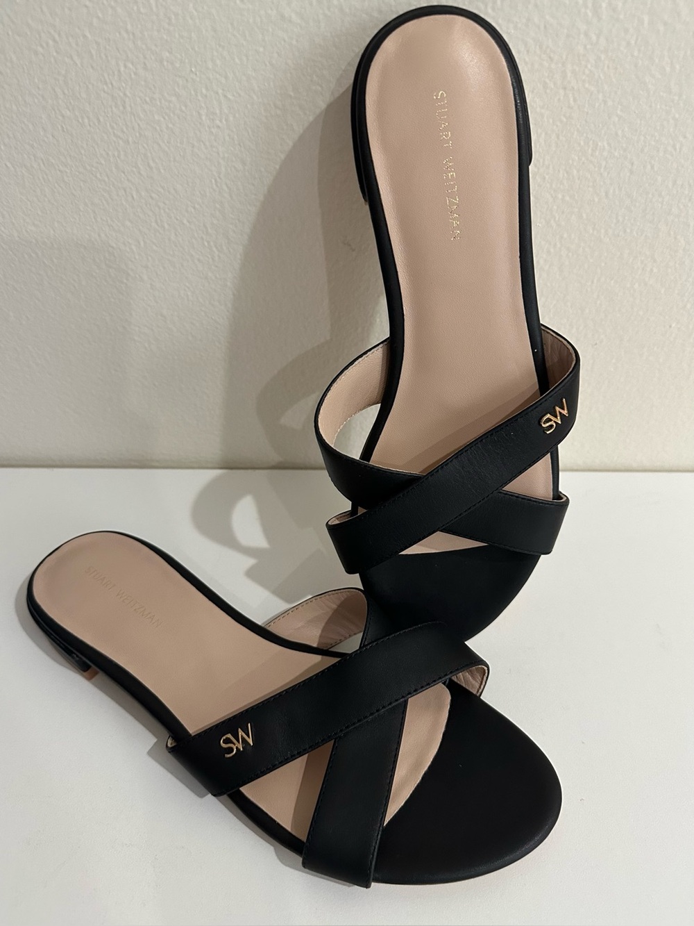Stuart Weitzman slides 7.5